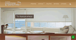 Desktop Screenshot of cortinasrosario.com